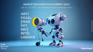 Il prossimo Marketing Executive Summit organizzato da Digital Angels con Luiss Business School Amsterdam sarà sull'Intelligenza Artificiale nel Marketing e Comunicazione