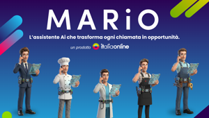 Italiaonline lancia MARiO, l'assistente AI per le PMI italiane che lavora 24/7. Campagna TV e digital