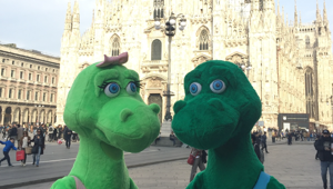 Dinosauri a Milano, guerrilla marketing per la mostra in programma al Mudec - Museo delle Culture