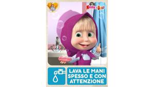Su DeAJunior in esclusiva “Masha e Orso – Cosa fare a casa durante la quarantena”,  un mini episodio speciale creato da Animaccord