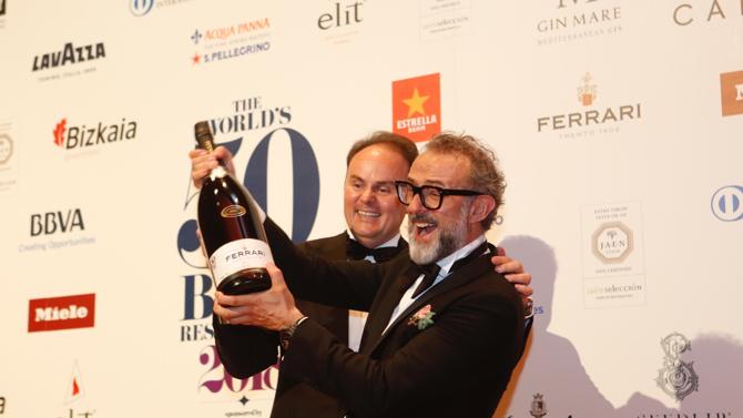 Matteo Lunelli e Massimo Bottura