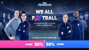 'We all football', lo dicono Sisal Matchpoint e AS Roma con Publicis