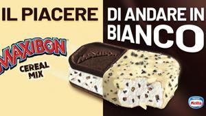 Maxibon presenta il nuovo Cereal Mix e va on air con 'Il piacere di andare in bianco'. Creatività a Cimiciurri, scelta dopo gara