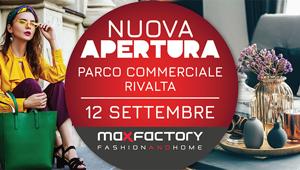 Max Factory inaugura le nuove campagne OOH e radio per i nuovi store di Rivalta di Torino. Firma Mustard