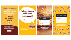 McDonald’s con Leo Burnett lancia la Crispy McBacon Song: la prima canzone composta insieme a migliaia di Crispy Lover. Pianifica OMD