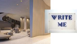 ME Milan Il Duca torna a essere la 'casa dell'arte' con l'installazione 'Write Me' di Ludovico Bomben