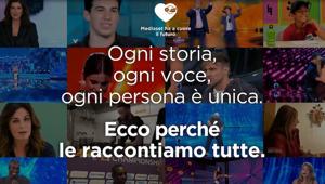 “Mediaset ha a cuore il futuro”: dal 15 al 22 settembre il Gruppo celebra il valore della diversità e dell’inclusione con la campagna multimediale  “Ogni storia, ogni voce, ogni persona è unica. Ecco perché le raccontiamo tutte"