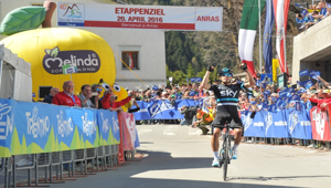 Melinda è main sponsor del Tour of The Alps