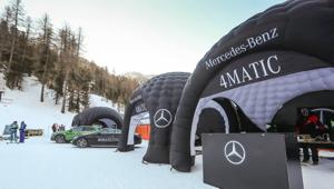 ‘Mercedes-Benz 4Matic Tour By Fischer’, adrenalina e tecnologia sulla neve