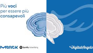 Con la campagna di Adv su Spotify, Digital Angels ottiene per Merck Italia, in sei mesi, un click-through rate (CTR) dello 0,3%, con 7,8 milioni di impression, e un tasso di completamento del 93% per gli annunci