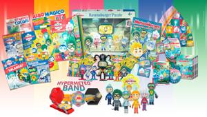Cresce il programma di licensing dei “MeteoHeroes”. Ad aprile sul mercato arrivano nuovi prodotti ispirati al cartoon: action figure, role play e personaggi 3D in flowpack