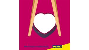 Metro Italia lancia #iomangioconlebacchette la campagna che sensibilizza gli italiani a non rinunciare al gusto della cucina orientale