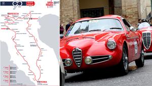 90° anniversario della Mille Miglia, il 19 e 20 maggio tappa a Roma. Mostra fotografica a cura dell’Automobile Club Roma