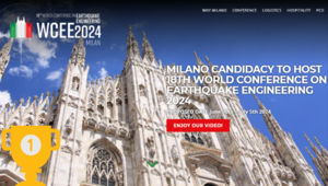 Milano si aggiudica l'edizione del 2024 della World Conference on Earthquake Engineering. Ad AIM Group l’organizzazione del congresso