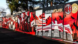 AC Milan e SNAIFUN svelano il murale per celebrare i 125 anni del Club