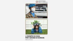 Il Ministero della Difesa ringrazia le Forze Armate con la campagna “L’esempio di oggi per i grandi di domani”. Firma Independent Ideas