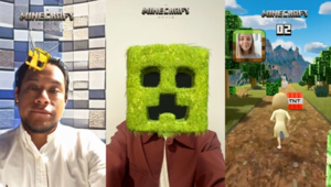 Snapchat e Warner Bros. presentano Lenti AR inedite per l’uscita della pellicola “Un film Minecraft”