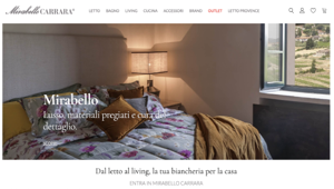 Nuova web image per Mirabello Carrara firmata Tunnel Studios