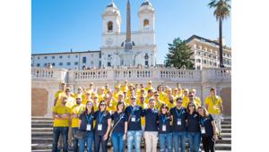Mister Lavaggio Community Day: per la prima volta il centro di Roma si colora di giallo per la salvaguardia dell’ambiente