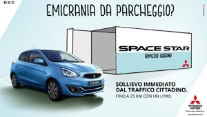 Mitsubishi rilancia Space Star con campagna di Kube Libre