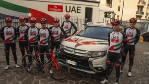 Mitsubishi Motors Italia rinnova la sponsorizzazione dell'UAE Team Emirates
