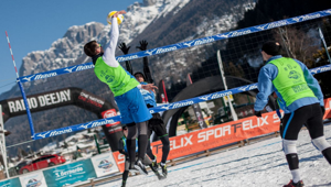 La Mizuno Snow Volley Marathon torna a Moena