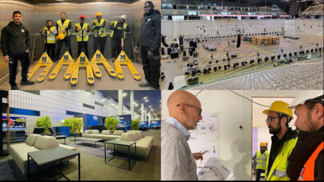 A Modo Rent gli allestimenti delle Nitto ATP Finals fino al 2025