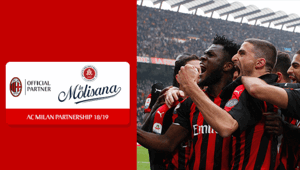 La Molisana nuovo Official Partner di AC Milan fino al 2020