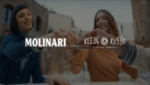 Molinari “A shot of Italy” si racconta nel mondo con creatività di KleinRusso