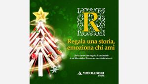 Mondadori Store: librerie aperte in tutta Italia. Al via la campagna di Natale 'Regala una storia, emoziona chi ami' firmata a Canali&C