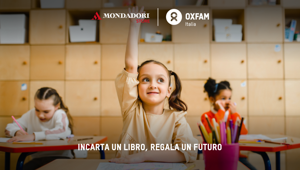 “Incarta un libro, regala un futuro”.Oxfam Italia e Mondadori Store ancora insieme a Natale per garantire un’educazione inclusiva per tutti