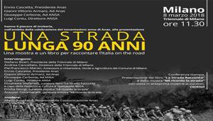 Anas compie 90 anni e presenta la mostra 'Mi ricordo la strada' e il libro 'La strada racconta' alla Triennale di Milano
