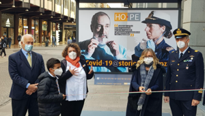 A Milano inaugurata la mostra fotografica #Covid-19@storiedisperanza organizzata da Hope Onlus