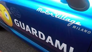 Guerrilla marketing on the road per Motor Village Milano