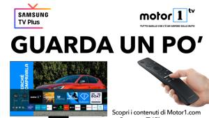 Nasce Motor1TV e arriva su Samsung TV Plus