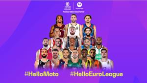Accordo tra EuroLeague Basketball e Motorola per la sponsorship pluriennale per le due maggiori competizioni di basket europee