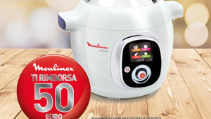 Slogan comunica le promozioni Moulinex su Companion XL e Cookeo