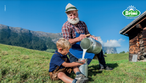 Nuova campagna per le mozzerelle Brimi Latte Fieno. Firma Milk adv