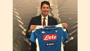 Msc Crociere è il nuovo sponsor di maglia del Napoli