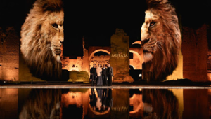 Mufasa: Il Re Leone, Disney Italia insieme alla Soprintendenza Speciale di Roma danno vita a uno show immersivo presso le Terme di Caracalla