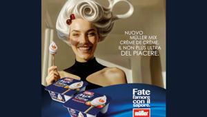 Müller MIX Crème de Crème protagonista in tv e sul digital con RED ROBIGLIO & DEMATTEIS