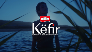 Müller in TV e sul digitale con la nuova campagna per il Kefir da bere firmata RED Robiglio&Dematteis