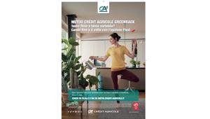 FCB Partners firma la nuova campagna Mutuo Greenback di Crédit Agricole. La pianificazione è omnicanale