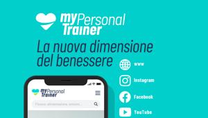 Mypersonaltrainer rinnova il look con nuovo logo e design per Instagram. Campagna stampa di casiraghi greco&