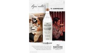 HUB09 porta Grappa Nardini sui quotidiani nazionali