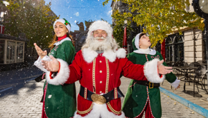 Tra luci, spettacoli ed emozioni la magia del Natale arriva a Cinecittà World