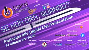 NC Digital Awards, Premio Facebook e Instagram: il 14 ottobre partecipa alle Digital Live Presentation e scopri le campagne più innovative. Registrazioni aperte fino al 12 ottobre