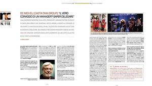 De Micheli (Casta Diva Group): “Il vero coraggio di un manager? Saper delegare”