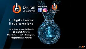 NC Digital Awards, Premio Facebook e Instagram, Programmatic Awards 2018: il 31 luglio si chiudono le iscrizioni. Affrettati e candida i tuoi progetti