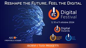 Aperte le iscrizioni alla tredicesima edizione degli NC Digital Awards. Debuttano le tipologie AI Generativa e Retail Media. Partecipa, accedi alla piattaforma di business e racconta i tuoi progetti alle aziende in giuria